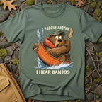 Paddle Faster Bear T-Shirt