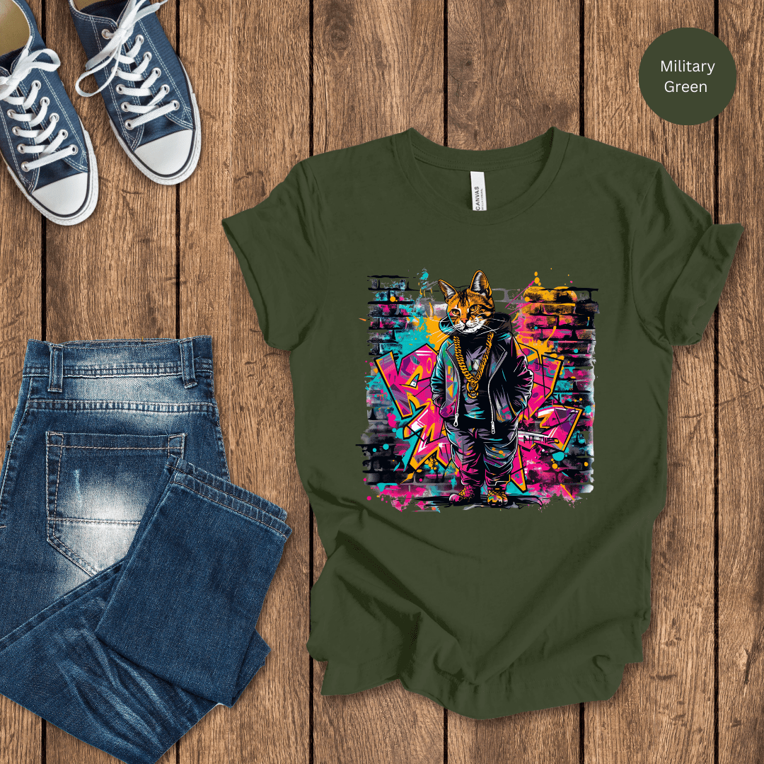 Feline Street Style T-Shirt