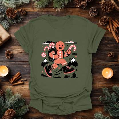 Trail Mix – Gingerbread Hiking Christmas T-Shirt