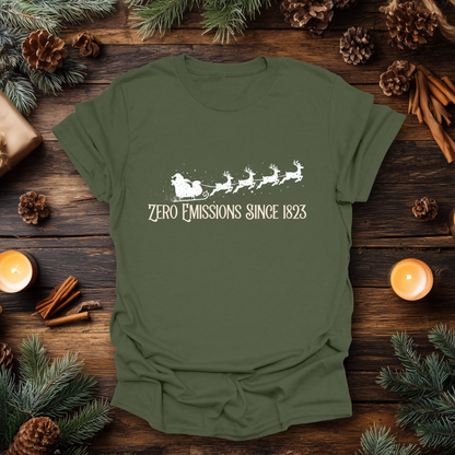 Reindeer Powered Christmas T-Shirt