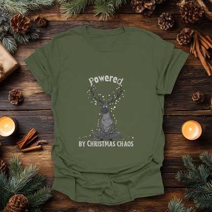 Powered by Christmas Chaos T-Shirt