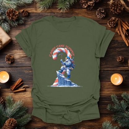 Candy Cane Summit Christmas T-Shirt