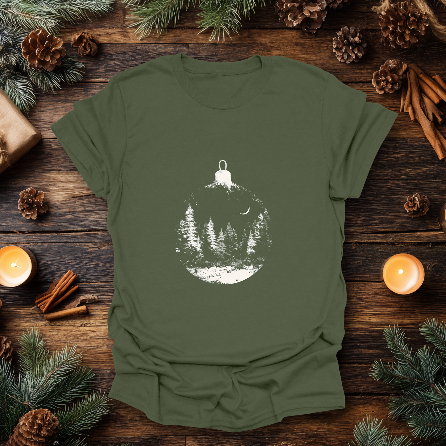 Moonlit Forest Ornament T-Shirt