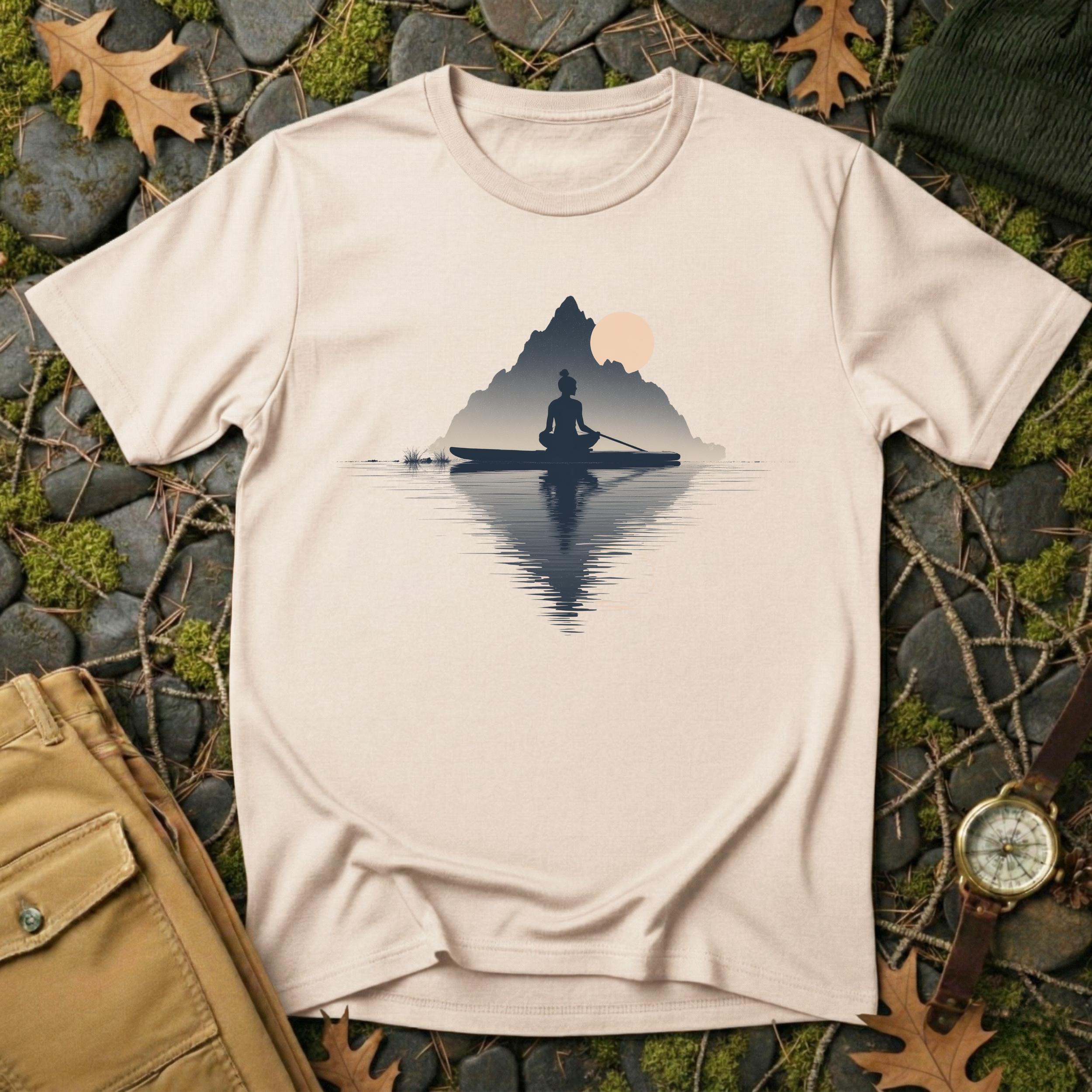Still Water, Long Reflection T-Shirt
