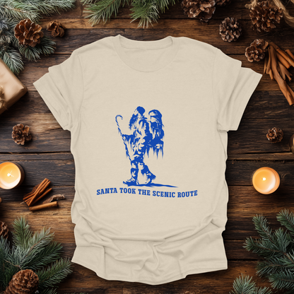 Santa Took the Scenic Route T-Shirt