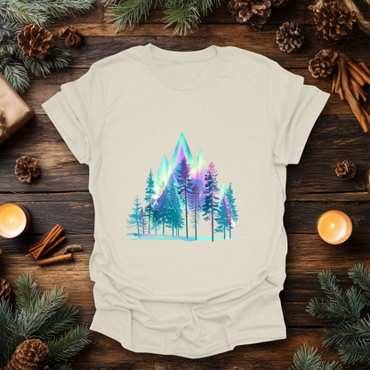 Aurora Peaks Forest T-Shirt