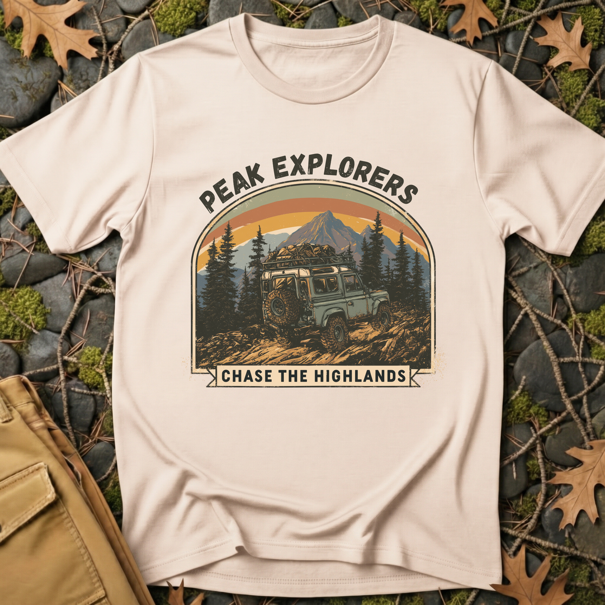Peak Explorers Land Rover T-Shirt