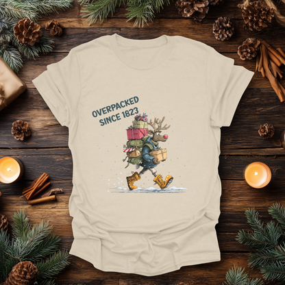 Overpacked Since 1823 Christmas T-Shirt