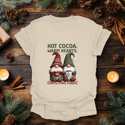 Hot Cocoa Christmas Gnome T-Shirt