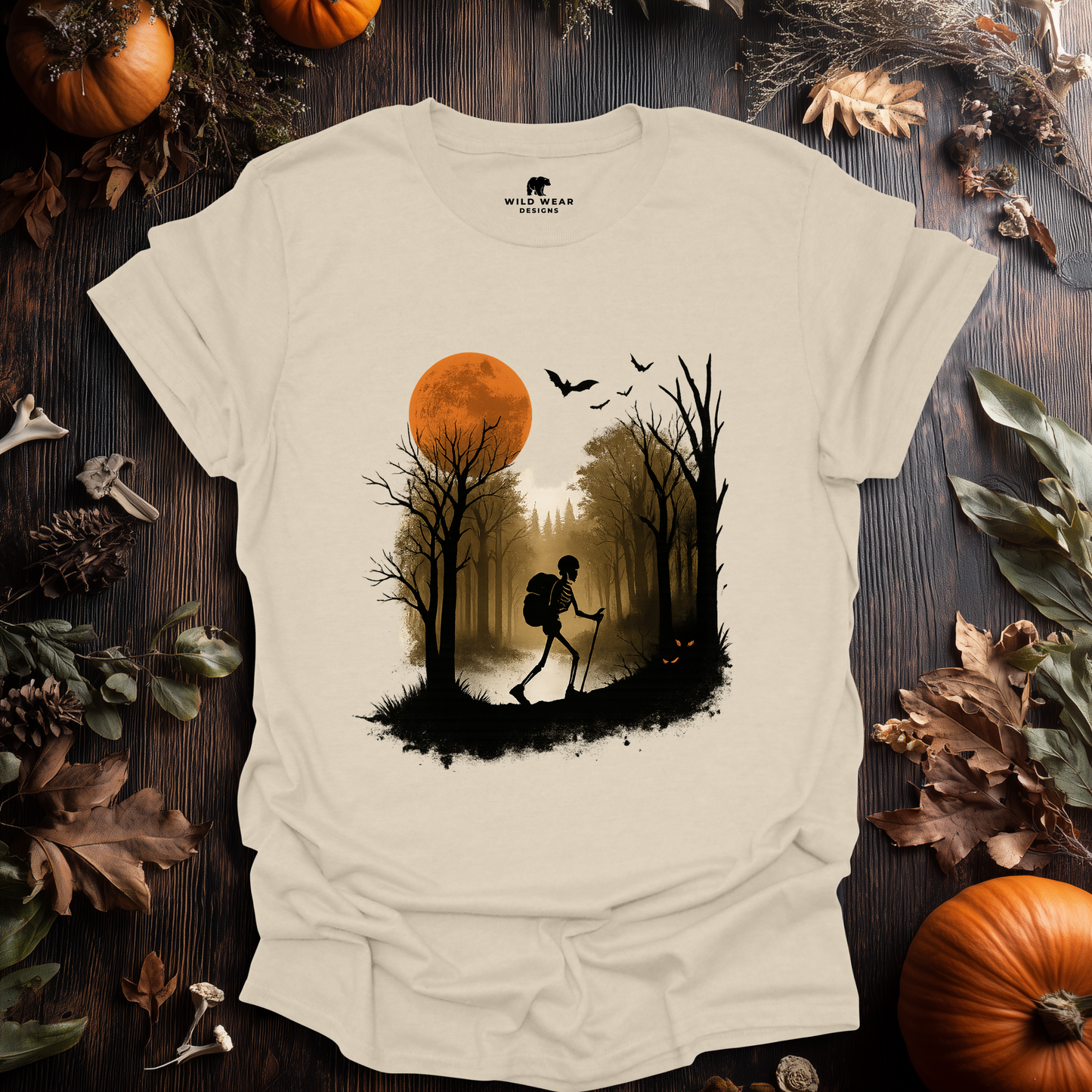 Haunted Trail: Nightfall in the Wild T-Shirt