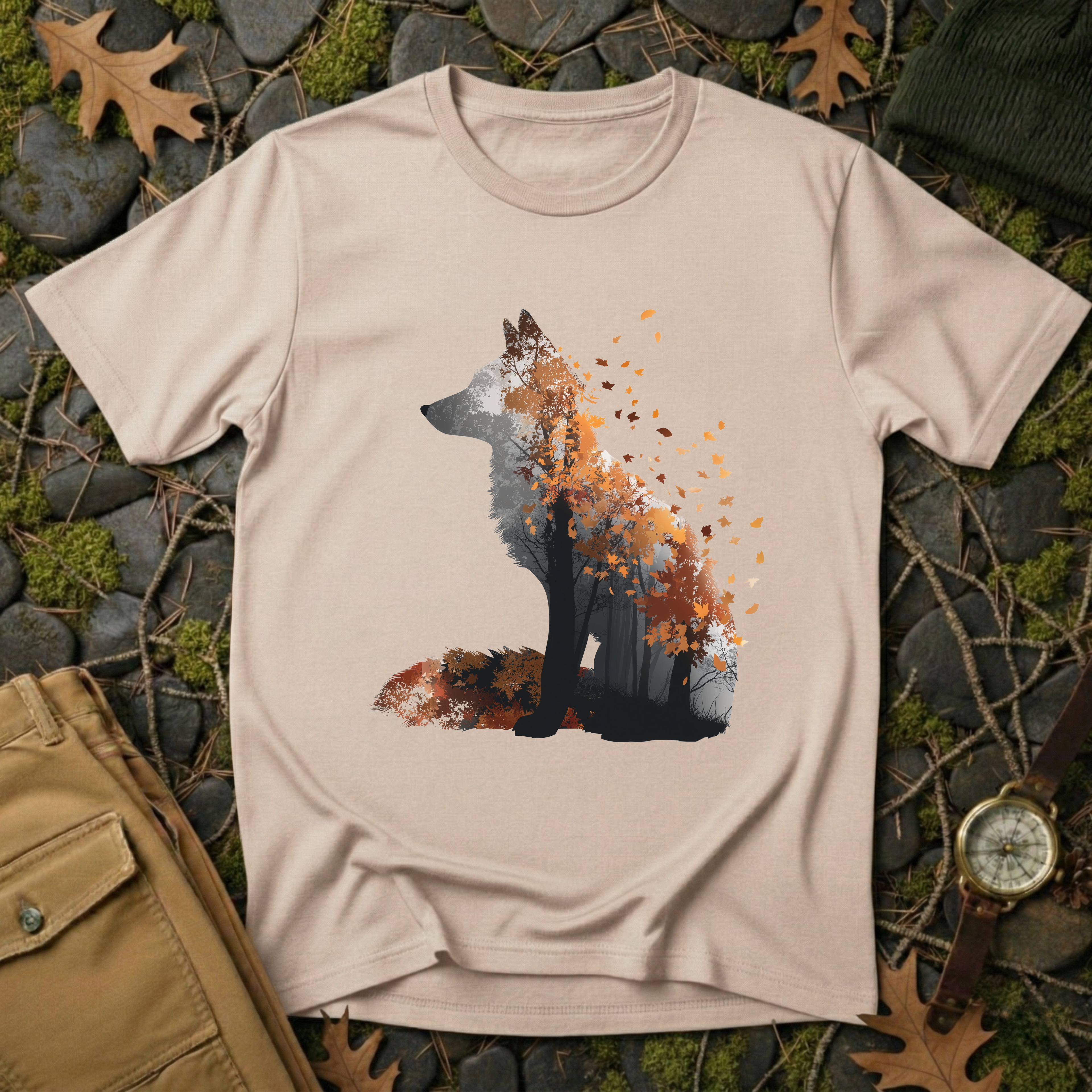 Autumn Wolf Nature T-Shirt