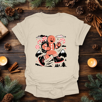 Trail Mix – Gingerbread Hiking Christmas T-Shirt