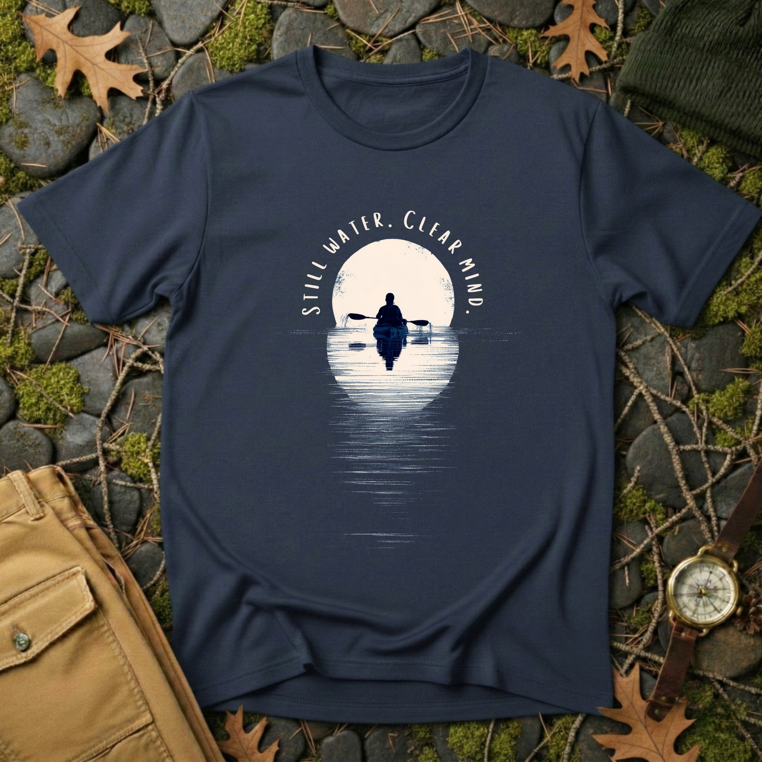 Still Water. Clear Mind. T-Shirt