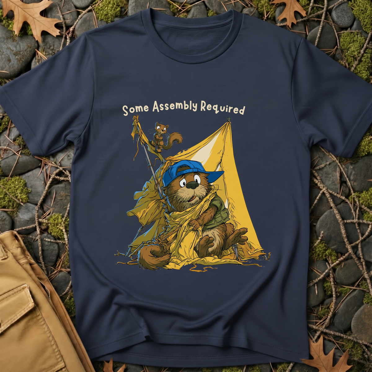 Camping Fail Otter T-Shirt