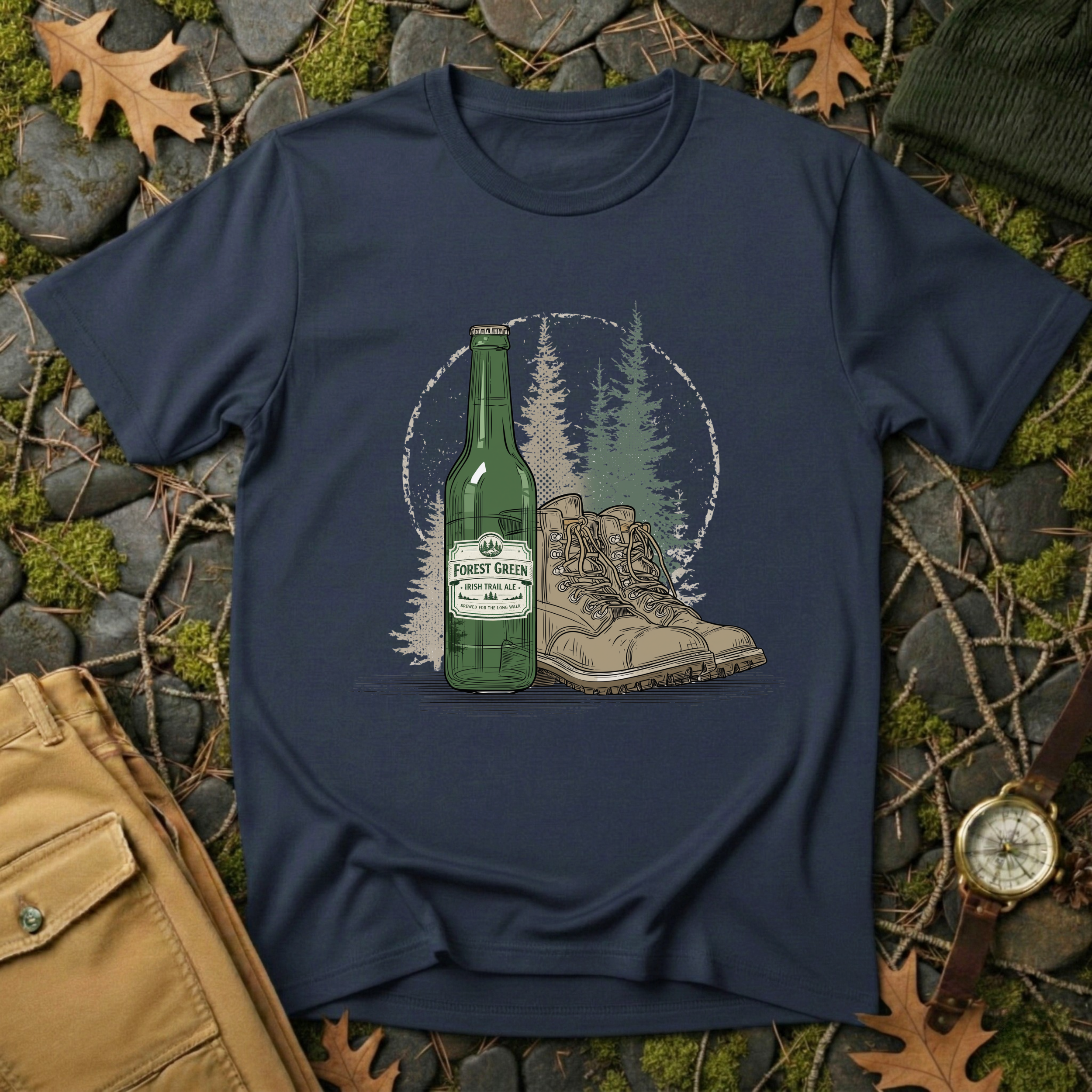 Forest Green – Irish Trail Ale T-Shirt