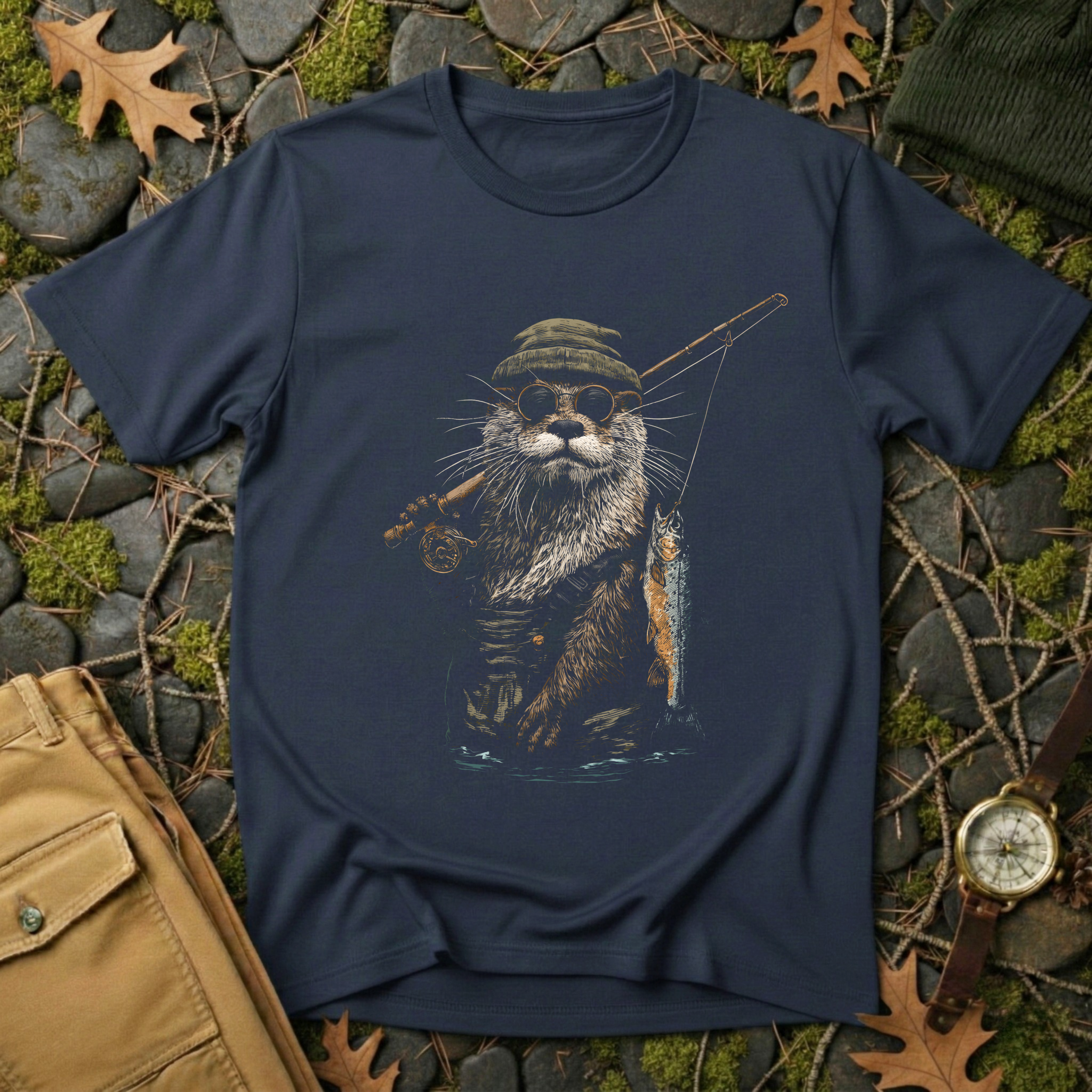 Otterly Hooked T-Shirt