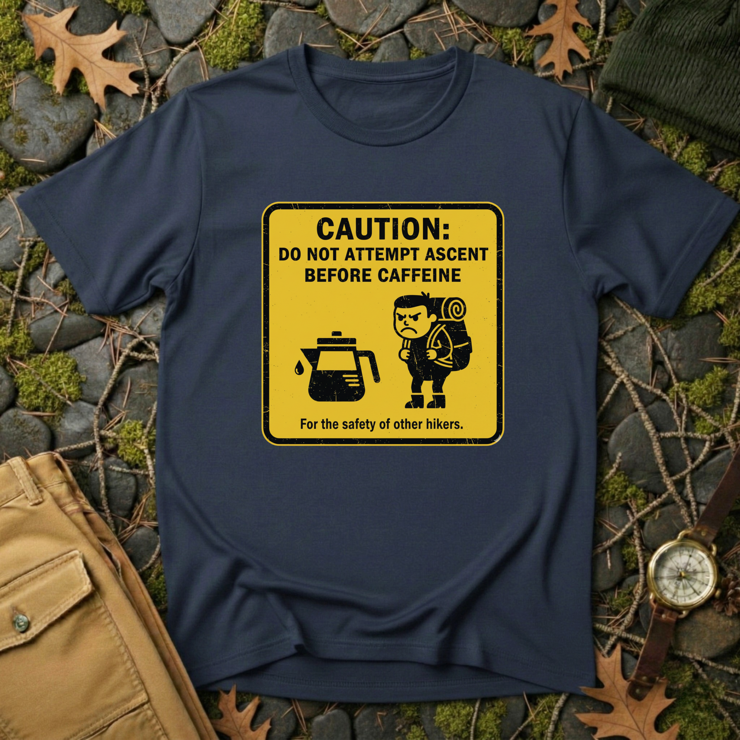 Caution Caffeine T-Shirt
