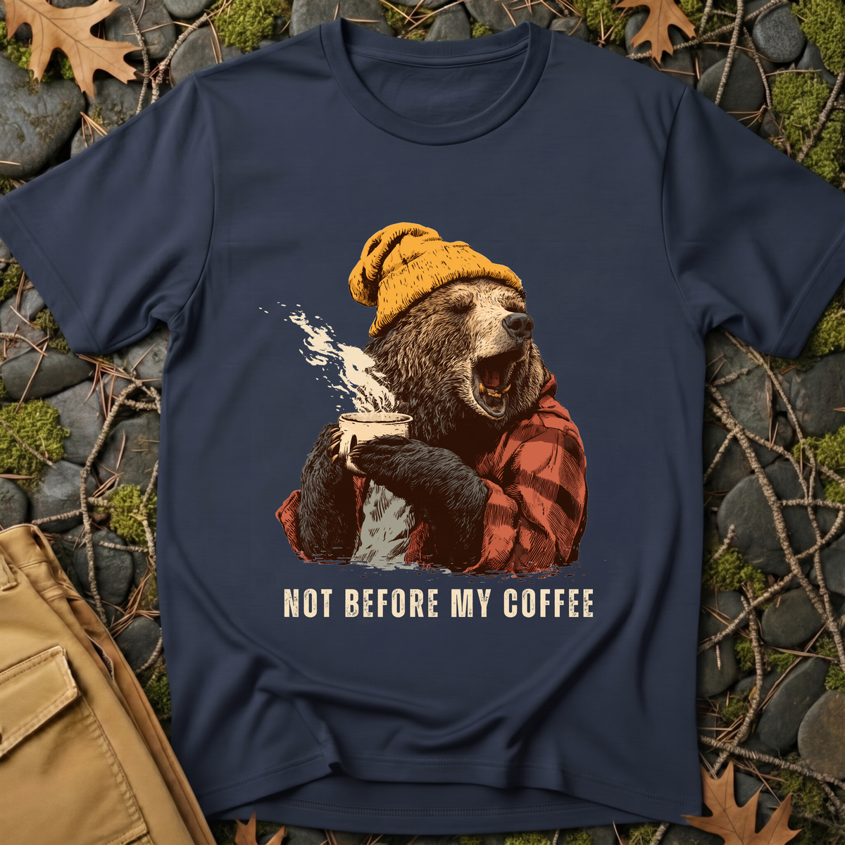 Not Before My Coffee Bear T-Shirt