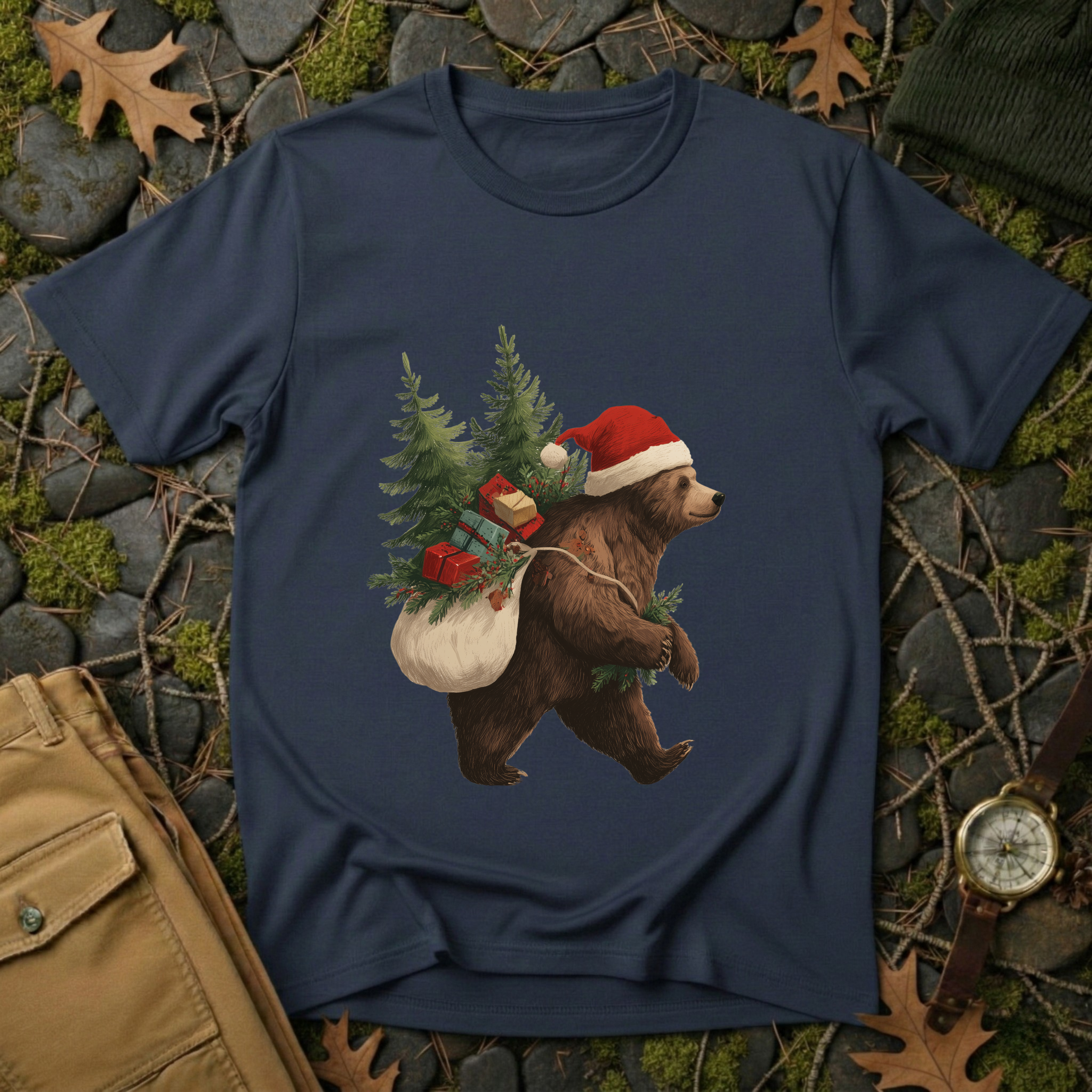 Bear-y Merry Deliveries T-Shirt
