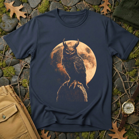 Cryptid Horned Owl T-Shirt