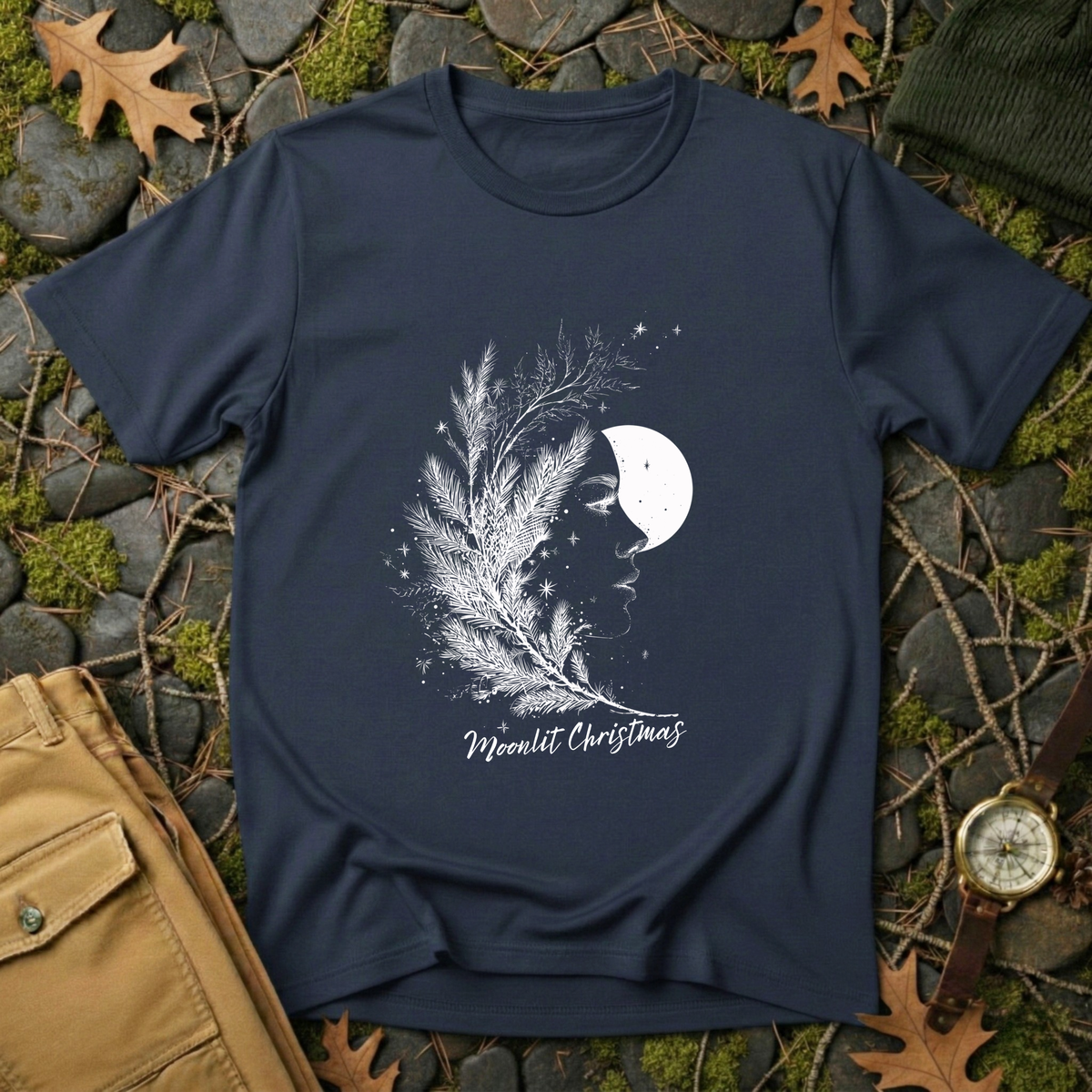 Moonlit Christmas T-Shirt