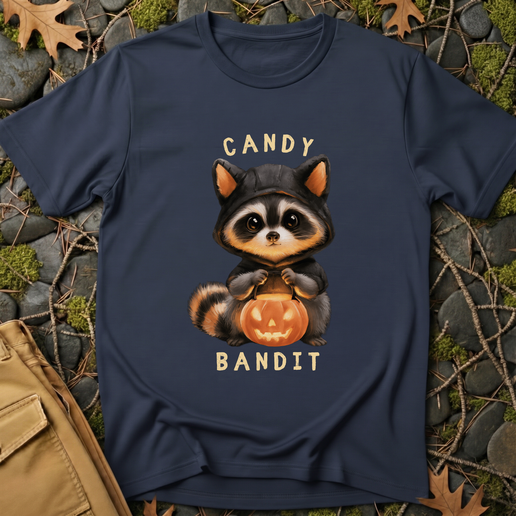 Candy Bandit Raccoon T-Shirt