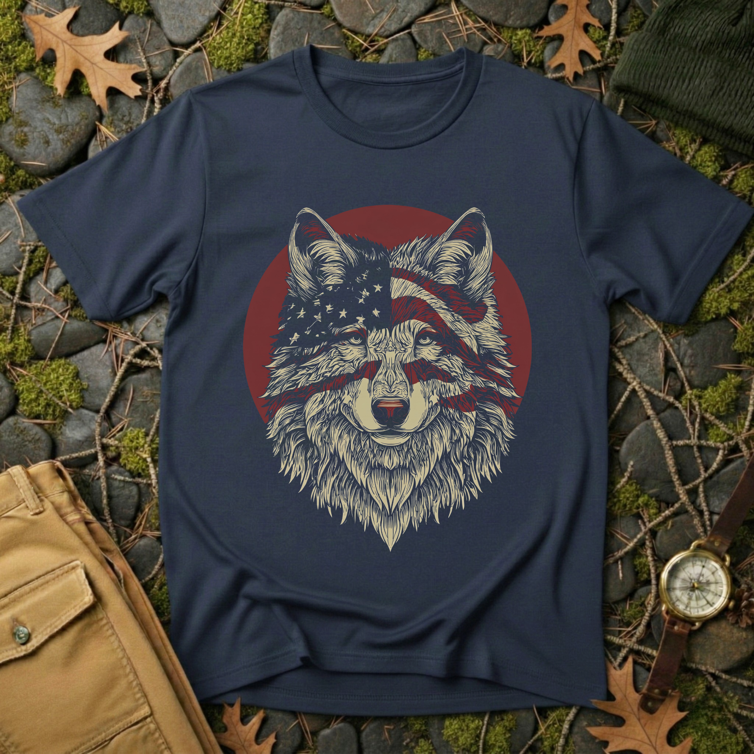 Patriot Wolf T-Shirt