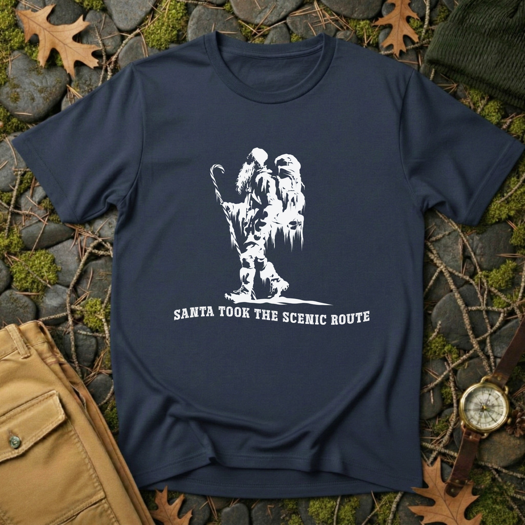 Santa Took the Scenic Route T-Shirt