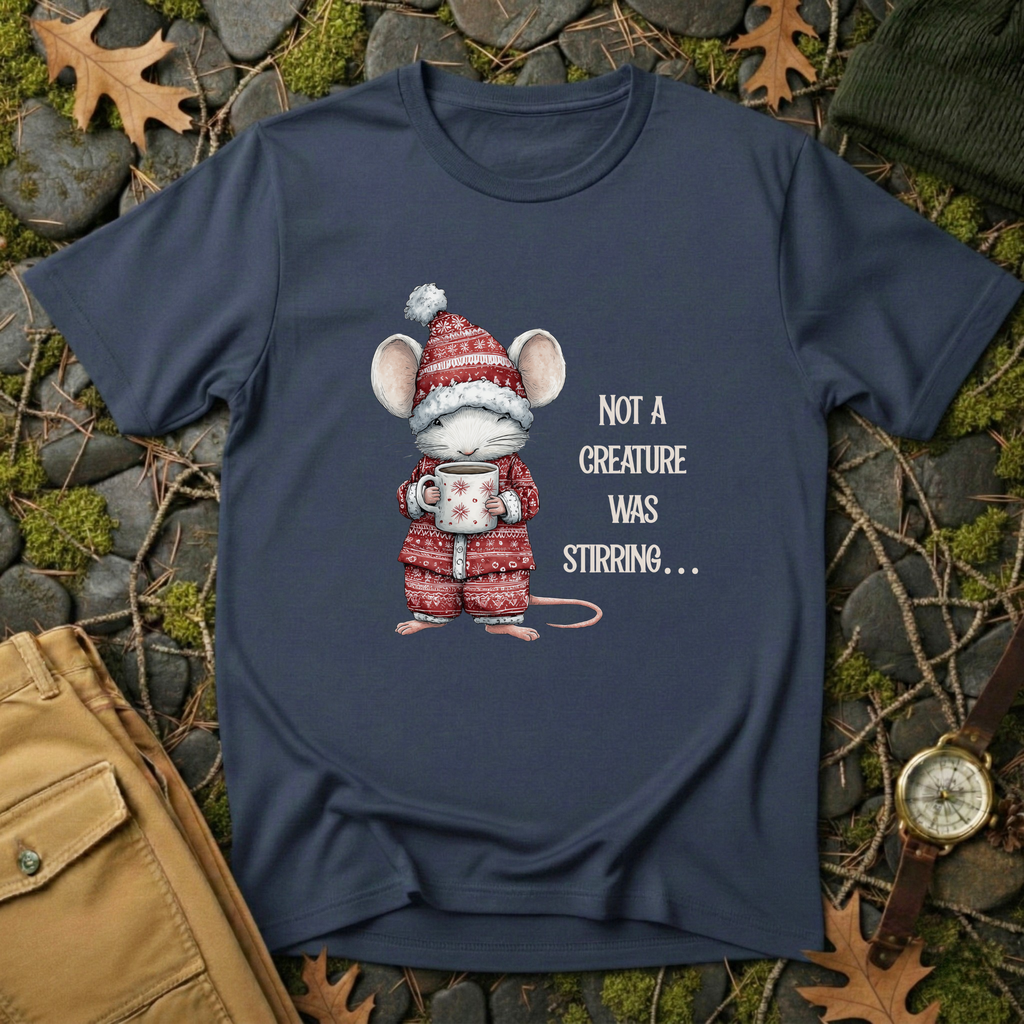 Not a creature was stirring… Christmas T-Shirt