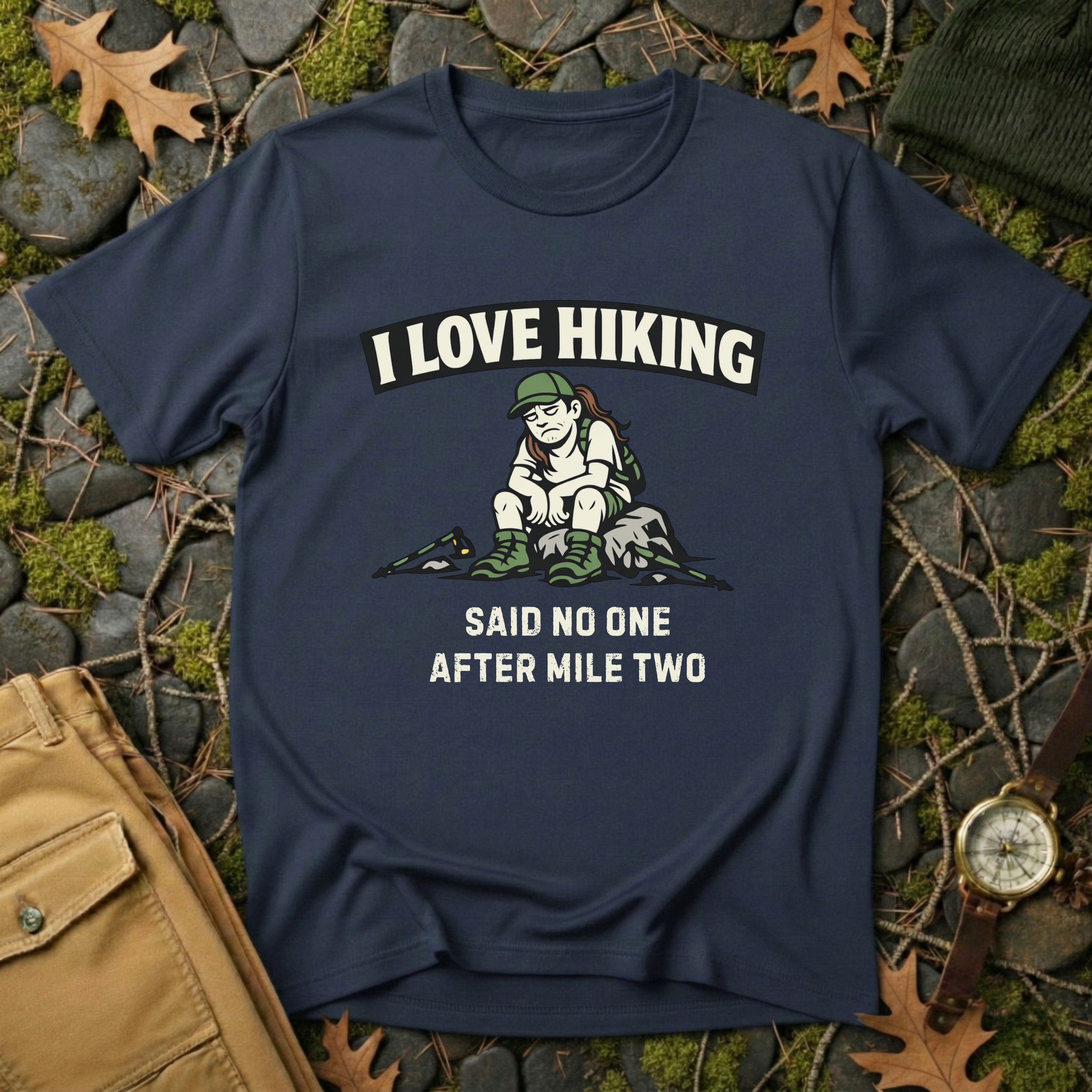Female Hate Hiking T-Shirt