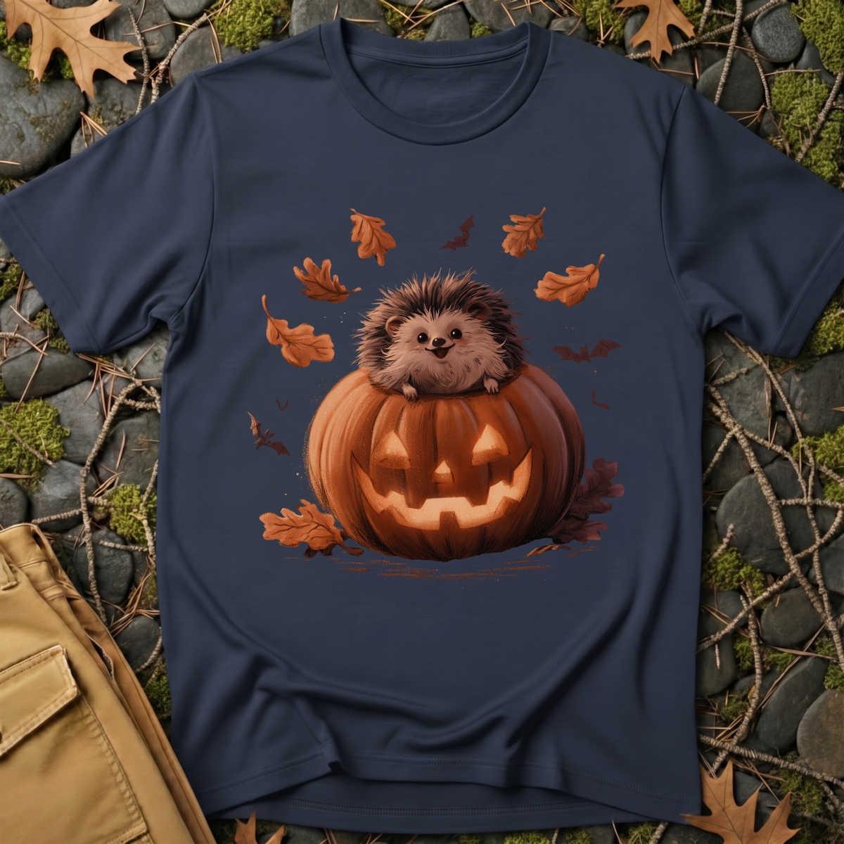 Pumpkin Hedgehog T-Shirt