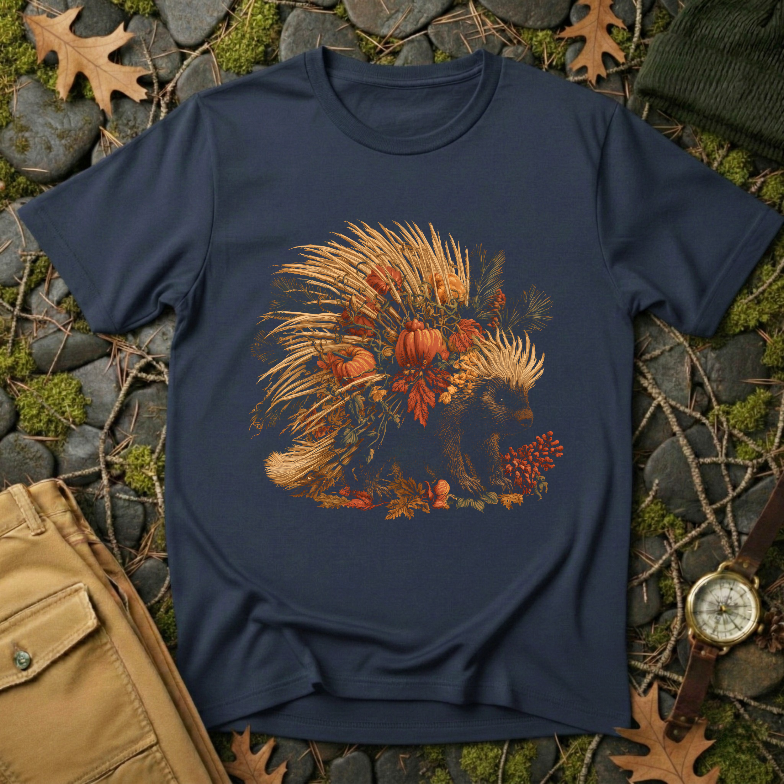 Pumpkin Porcupine T-Shirt