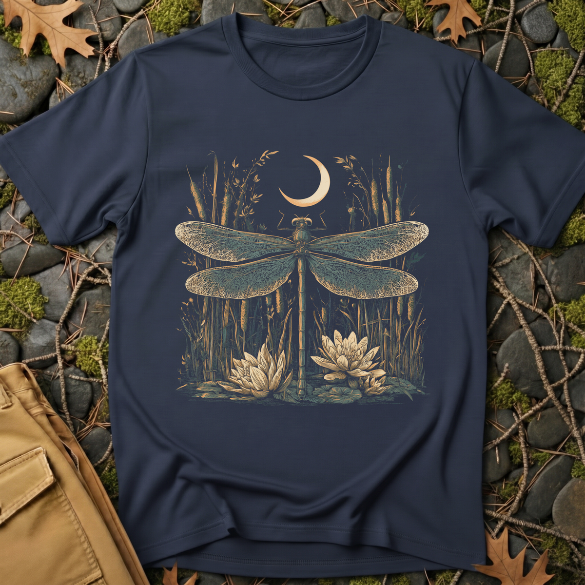 Moonlit Dragonfly T-Shirt