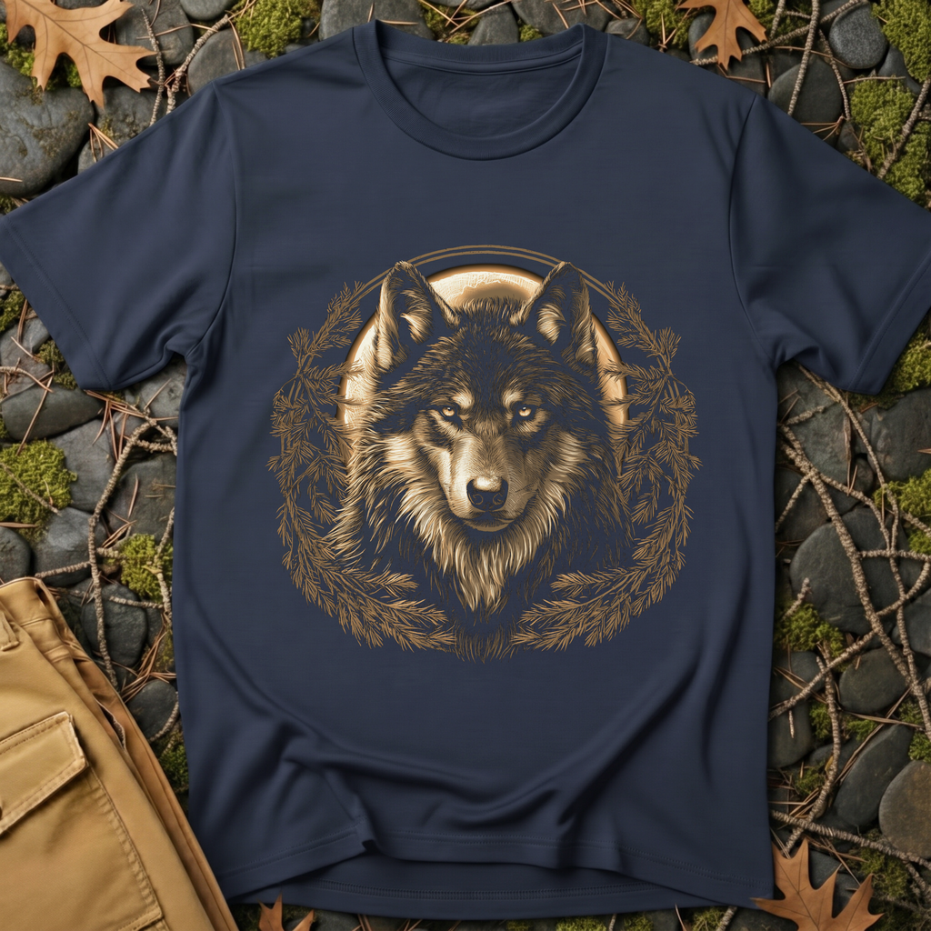 Timber Wolf Full Moon T-Shirt