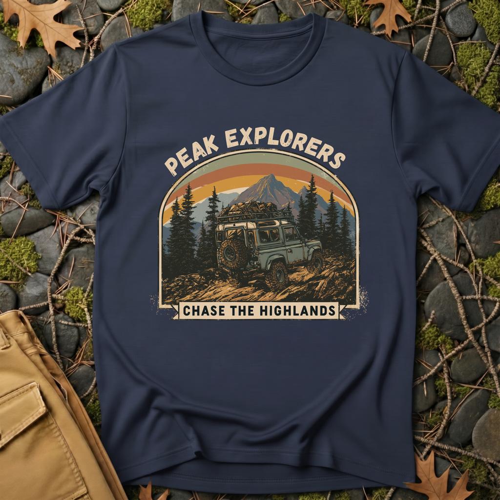 Peak Explorers Land Rover T-Shirt