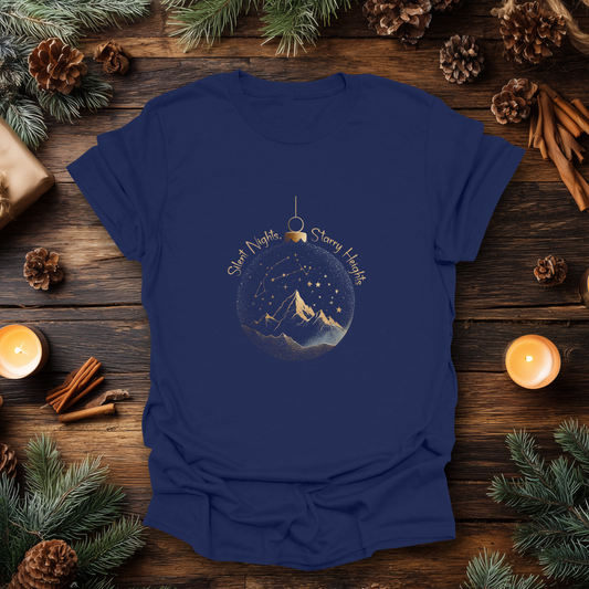 Silent Nights, Starry Heights T-Shirt