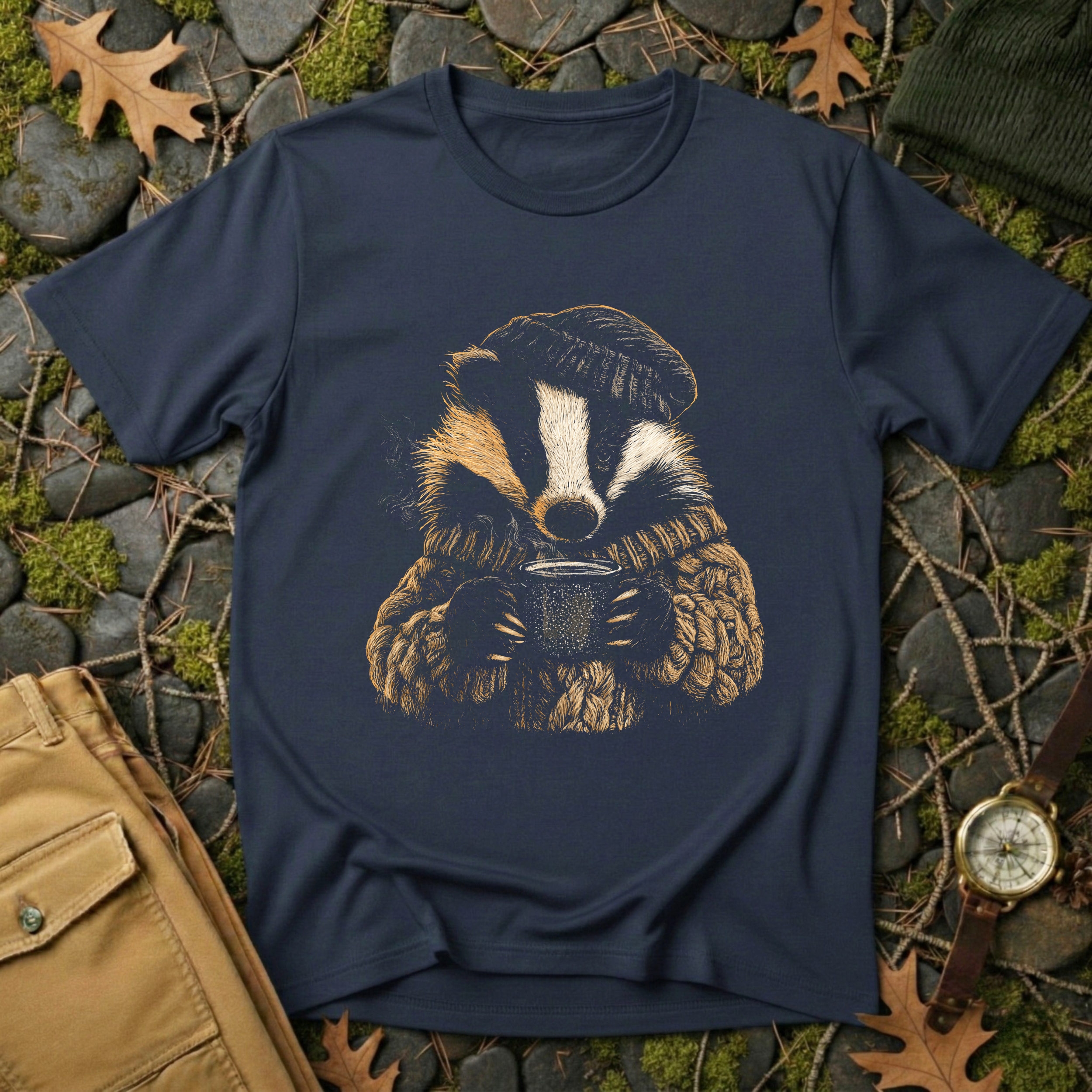 Cozy Badger T-Shirt
