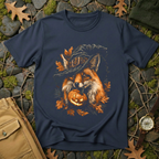Witchy Fox & Pumpkin T-Shirt