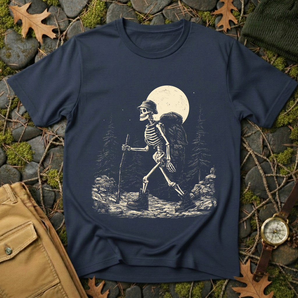 Skeleton Hiker T-Shirt