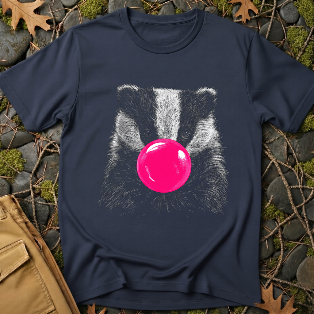 Bubblegum Badger T-Shirt