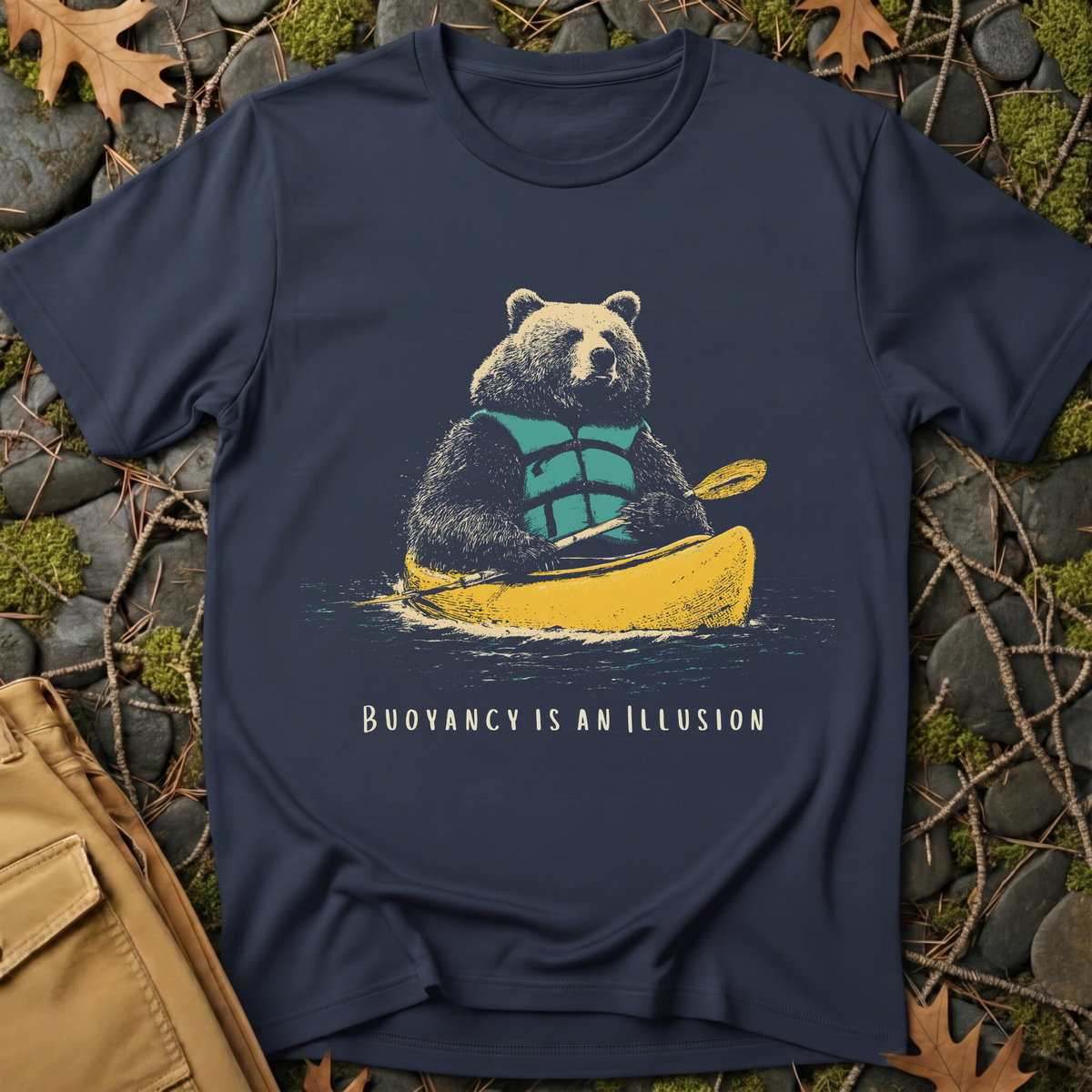 Kayaking Bear T-Shirt