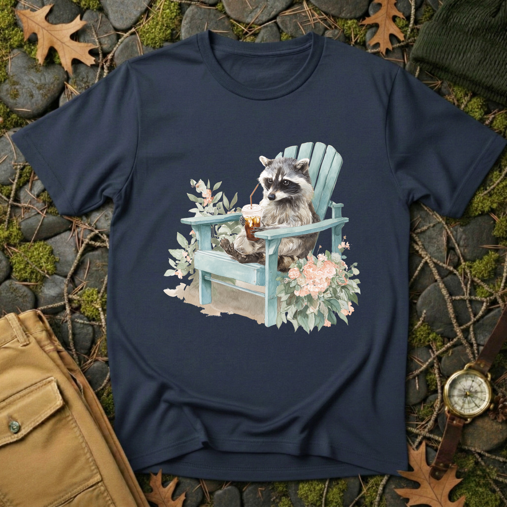 Wild & Unbothered Raccoon T-Shirt