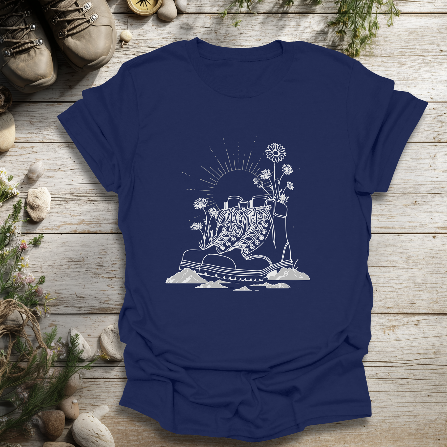 Sunrise Trail Boots T-Shirt