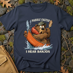 Paddle Faster Bear T-Shirt