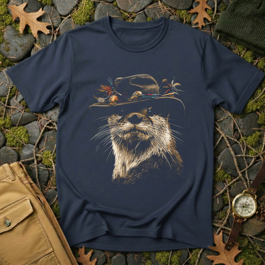 Fly Fishing Otter T-Shirt