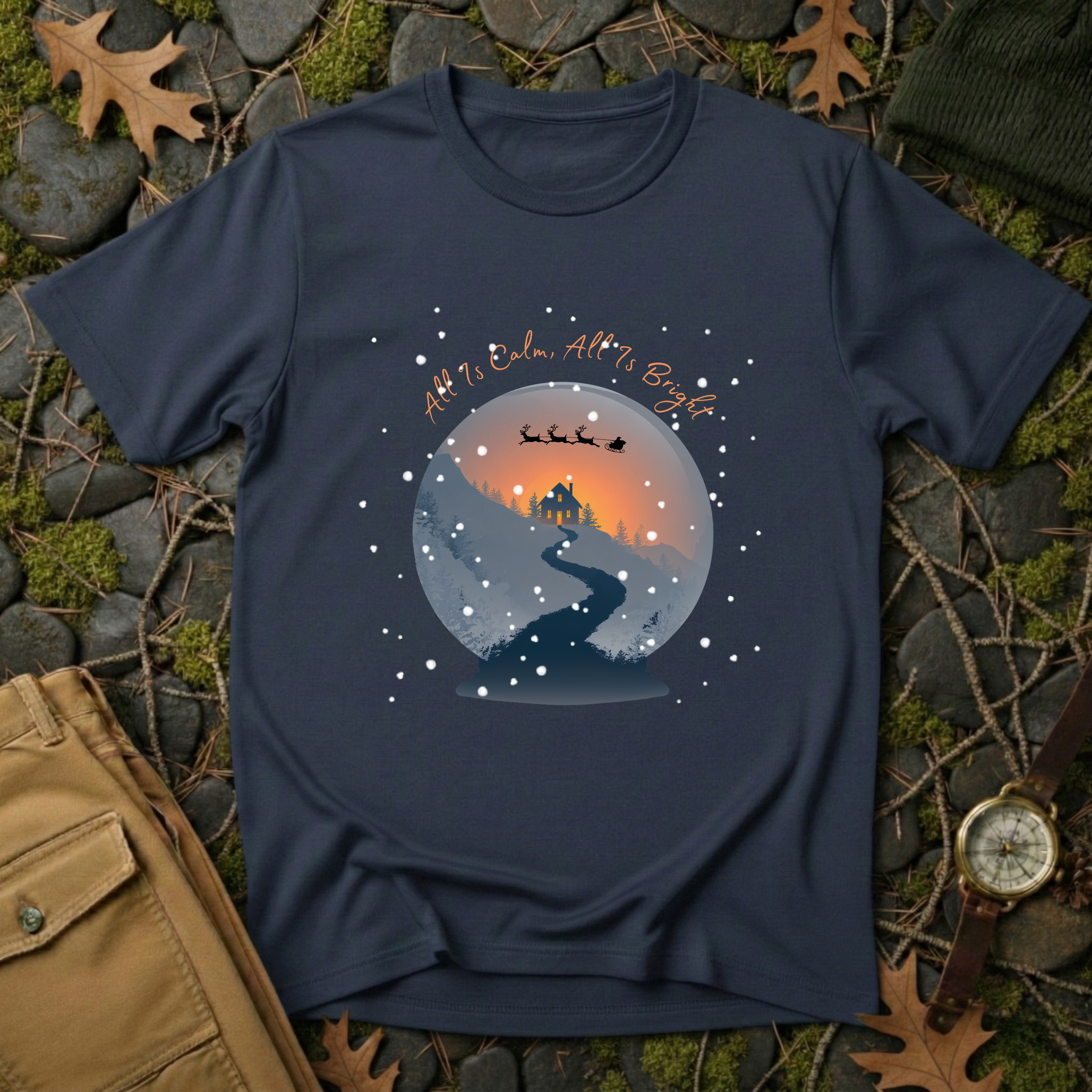 All Is Calm, All Is Bright T-Shirt