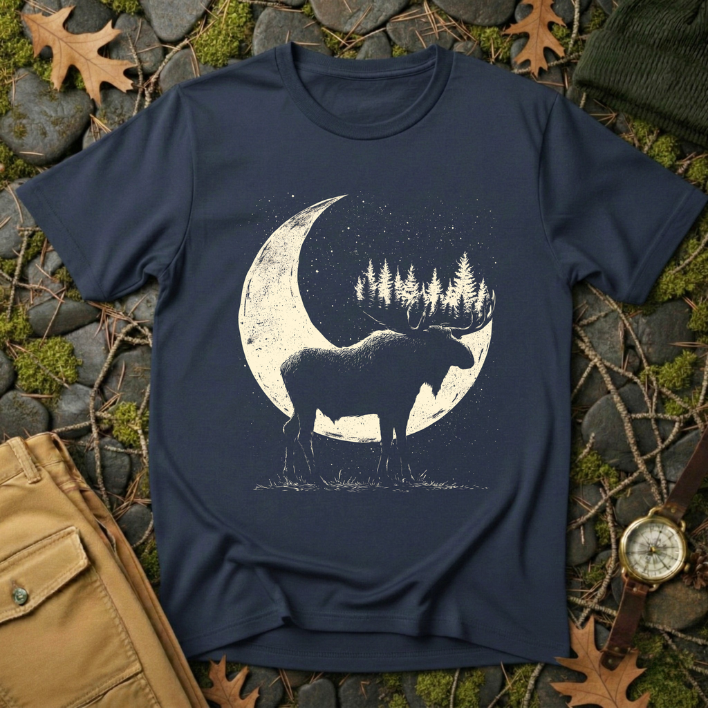 Moonlight Moose T-Shirt