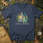 “Merry Christmas” Forest Tree T-Shirt