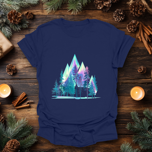 Aurora Peaks Forest T-Shirt