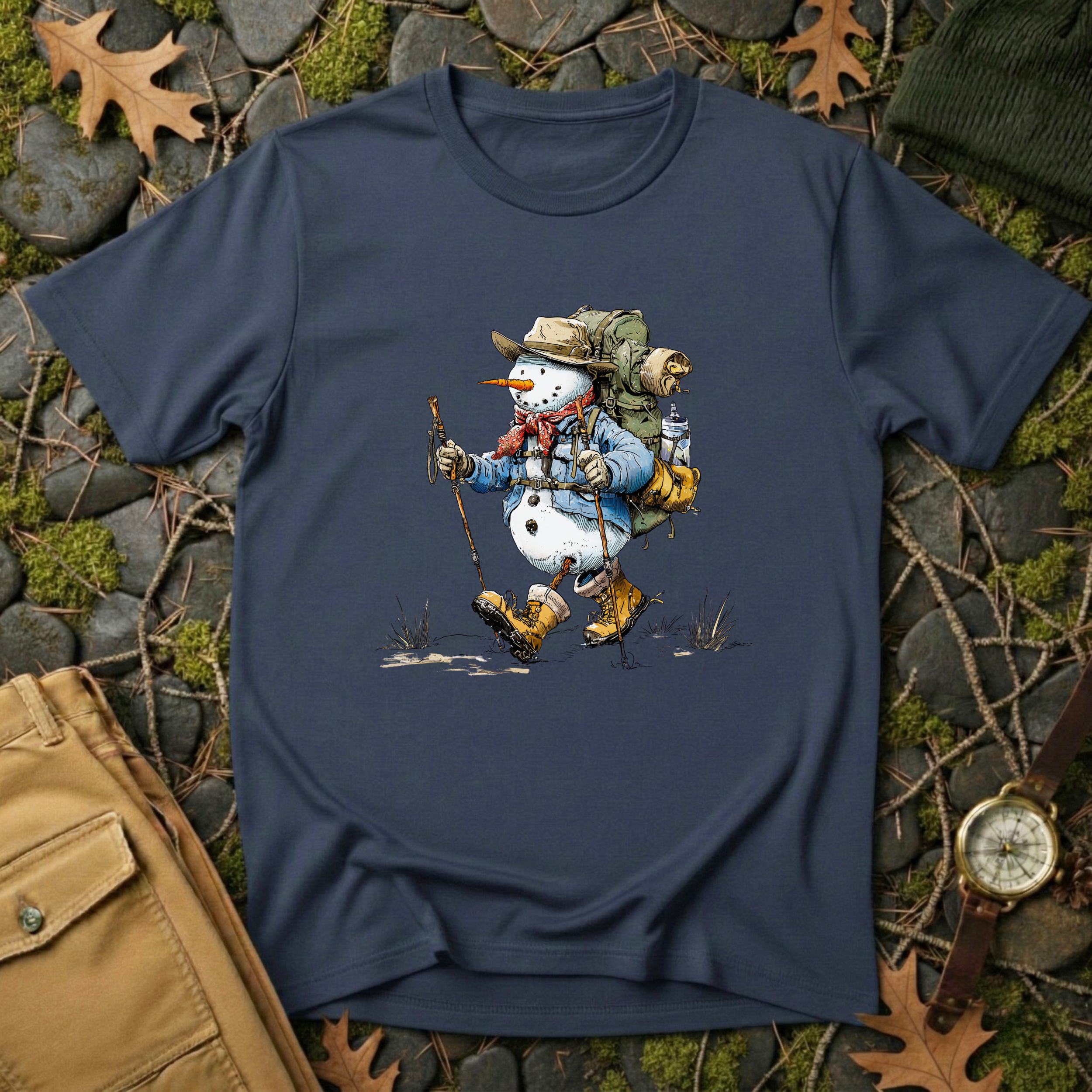 Trailblazing Snowman T-Shirt
